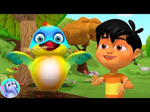 Chu Chu Chidya , चु चु चिड़िया, Nursery Rhyme in Hindi for Kids