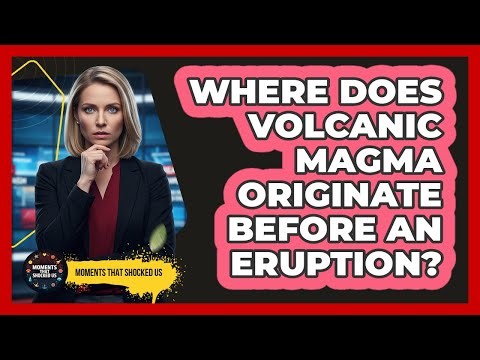 Where Does Volcanic Magma Originate Before An Eruption?