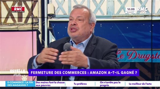 Amazon/Fermeture des commerces : "Amazon est le symbole de la fin de France", déplore Périco Légasse