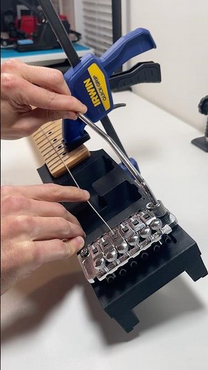 Tremolo Prototype Coming Along Nicely! 🎸😎 #3dprinted #guitar #tremolo #prototype