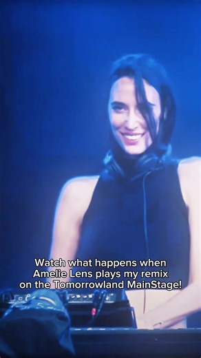 Watch what happens when Amelie Lens plays my remix of The Prodigy on the Tomorrowland MainStage! #techno #rave #theprodigy #tomorrowland #amelielens