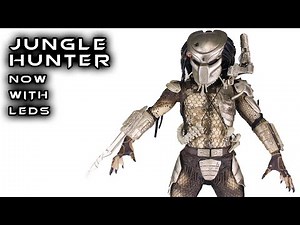 NECA Updated JUNGLE HUNTER Predator 1/4 Scale Action Figure Review