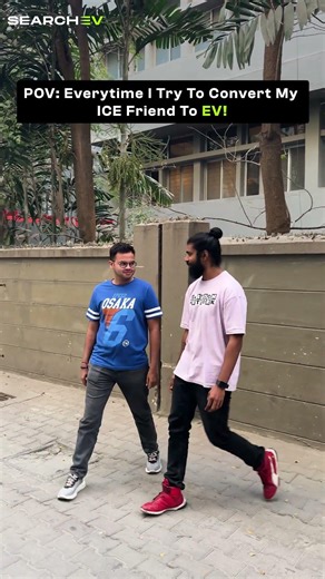 Every time I try to convert my ICE friend to EV ⚡