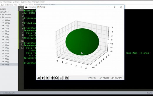 python科学计算和绘图12：绘制3D图形