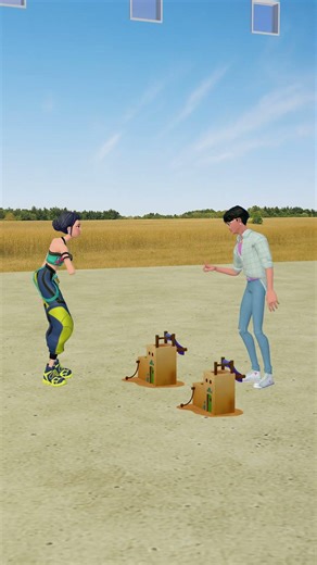 Zoey in Squid Game 😱 K-Pop Comedy #shorts @djenmin @Dagooze @KpopDuckHunter ​ #animation #gaming