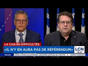 «Il n'y aura pas de référendum»: fini la souveraineté pour Drainville