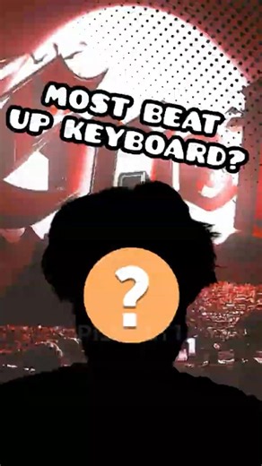 WHICH Geometry Dash Player has the MOST BEAT-UP Keyboard?? 🤔❓