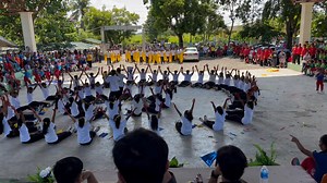 Mass demo of Grade 9 Gaddangs and Grade 10 Itawes. (Champion) | Oscar Oca Fernandez