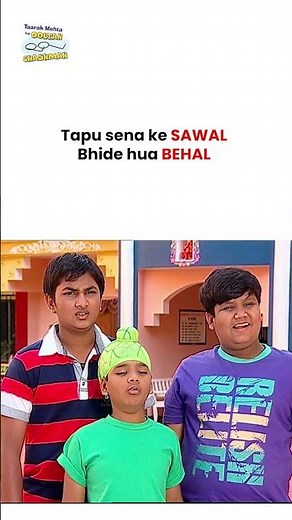 Tapu sena ke SAWAL Bhide hua BEHAL ! #tarakmehta #rcb #funny #comedy #mumbaiindians