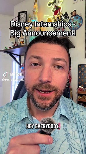 Exciting Disney Internship Announcement and Update