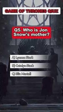 Game of Thrones Quiz – What’s your score? 🎯🧠