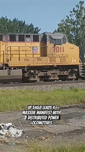One Of The Longest Trains I’ve Recorded #unionpacific #railroad #transrailfanner #trains #railway