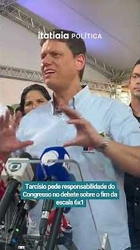 TARCÍSIO CALLS FOR CONGRESSIONAL RESPONSIBILITY IN DEBATE ON ENDING 6X1 WORK SCHEDULE