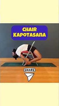 Chair Supported Kapotasana | Yoga Backbend Tutorial