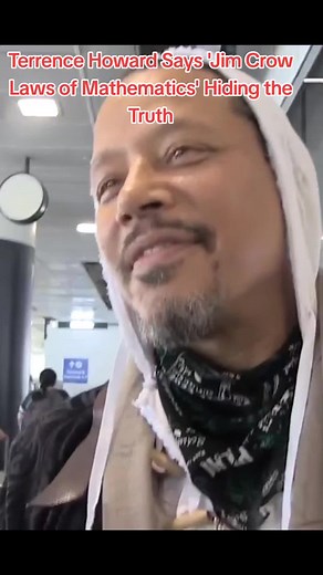 Terrence Howard Says 'Jim Crow Laws of Mathematics' Hiding the Truth #terrencehoward