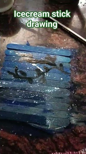 Ice cream stick drawing 😃😁😀😁💛🩷♥️🤔🫢