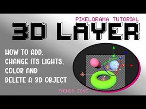 PIXELORAMA TUTORIAL | Create and Modify 3D Objects. Crea y modifica objetos 3D | Pixel Art