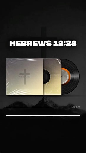 Hebrews 12:28 † God’s Word Through Sound #gospelmusic #worshipmusic #bibleverse #godsword #hebrews