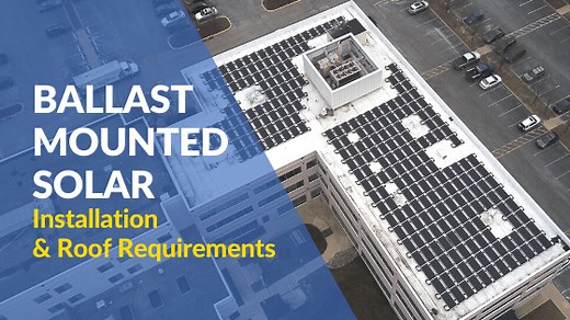 Installing Solar Panels On A Flat Roof | Paradise Energy