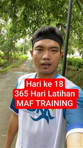 Hari ke 18 dari 365 hari MAF Training #maftraining #lari #5k #day18 #runningmotivation #shorts