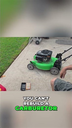 Carburetor Rebuild: DIY Fix for Small Engine Problems #shorts