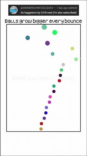 [Minecraft Music] Haggstrom - C418 (Musical Ball Simulation)