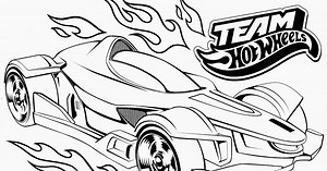 Hot Wheels Coloring Pages - Set 5