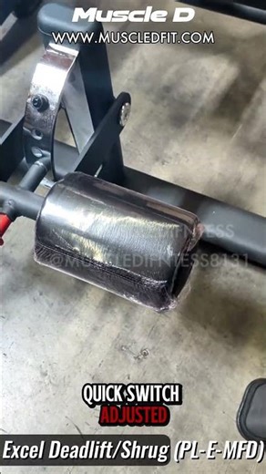 Muscle D Excel Leverage Multi-Function Deadlift/Shrug Station (PL-E-MFD)