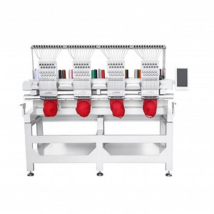 [Hot Item] Qhm New Flat Embroidery Machine 12 Needles 4 Heads Embroidery Machine
