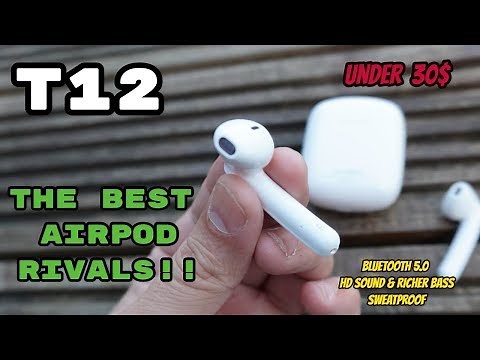 T12 TWS Earbuds Review - BEST AirPods Rivals Yet?