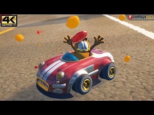 Garfield Kart - Furious Racing (2019) - PC Gameplay 4k 2160p / Max settings / RTX 2080 SUPER