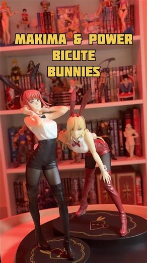 Makima & Power Bicute Bunny Figures Unboxing!! #chainsawman #anime