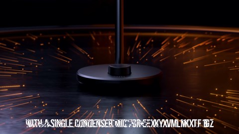 JBL Quantum Stream Talk - Single Condenser Microphone for Perfect Streaming, Recording and Gaming, One-Press Mute Button, Easy-to-Adjust Control knob, Built-in Shock Absorber (Black)