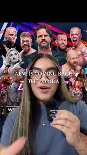 AEW Coming to Florida: Upcoming Wrestling Events