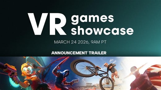 VR Games Showcase Spring 2026 Announcement Trailer | March 24 2026, 9 AM PT | Incuvo