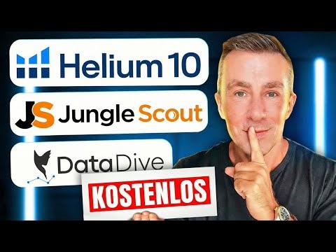 Helium 10, JungleScout & Data Dive KOSTENLOS Testen