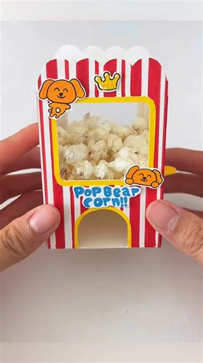 DIY Popcorn machine #papercraft