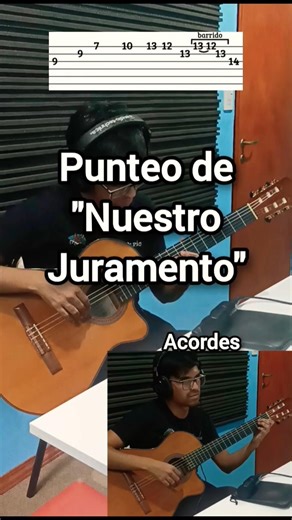 Nuestro Juramento - Tablatura Punteo
