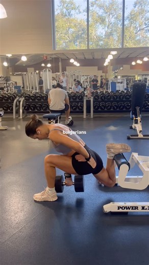 Anya🤎✨ on Instagram: "everything is 3 sets to near failure. Workout below: 3 sets of: -abductors leaning forward and then leaning back -Bulgarian split squats -10 hip thrusts, 10 pulses, into hold to failure -hack squats, narrow stance Finisher -weighted back extension to failure, drop the weight and go to failure -lying side leg raises (20x) into pulses (20x), repeat on other side, repeat 2 rounds total -stretch!! #fitness #wellness #lifestyle #motivation #workout"
