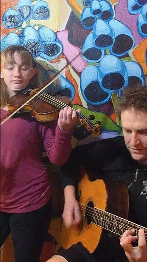 Devil's Dream - Traditional Fiddle Tune Violin and Guitar Cover "A" Section Short