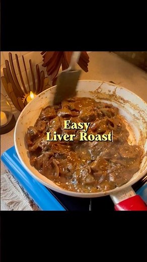 Easy Ox Liver Roast Fry | Spicy, Flavorful & Quick