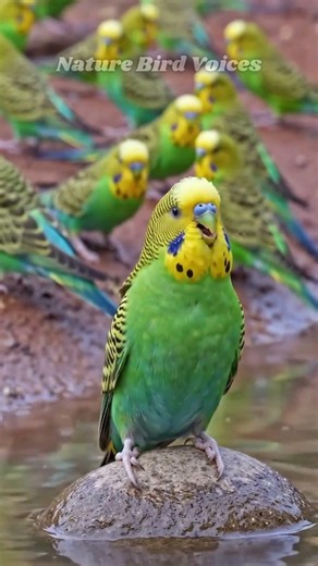 Budgerigar #birds #birdsong #birdsounds