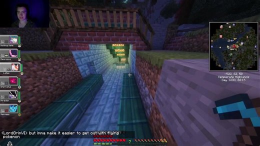 minecraft type shift