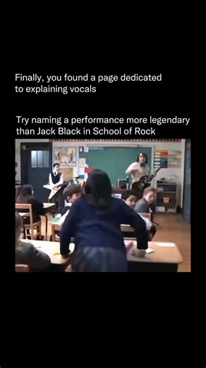 Explaining Vocals on Instagram: "School of Rock remains one of the most beloved music-driven films of the 2000s, largely because it perfectly balances comedy, heart, and a genuine love for rock music. Released in 2003 and directed by Richard Linklater, the film stars Jack Black as Dewey Finn, a struggling musician who unexpectedly finds purpose by teaching substitute classes and turning a group of straight-laced students into a full-fledged rock band. What could have been a simple comedy became 