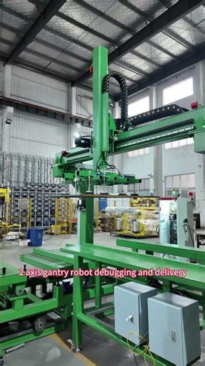 2-axis fully automated gantry robot for sheet metal cutting production line