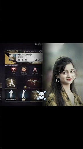 GIRL FREE FIRE ID #freefire #garenafreefire