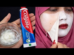 COLGATE TOOTHPASTE FOR FACE WHITENING | LEMON AND COLGATE