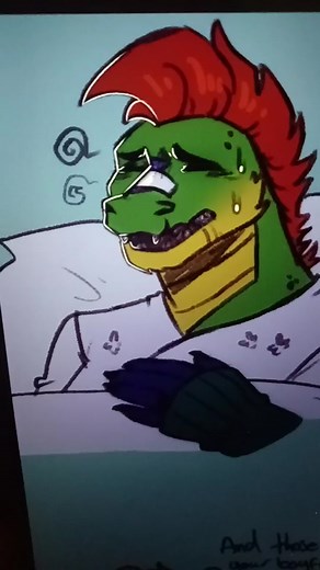 Montgomery Gator x Glamrock Freddy Kiss | FNAF Security Breach OC