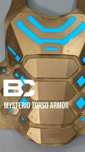 Bionic Concepts on Instagram: "Custom made metal and leather Mysterio costume armor. Made from 1/8 inch thick aluminum plating with a gold finish, 1/8 inch thick leather backing and integrated EL panel lighting powered by a USB rechargeable battery pack. Impressive gold finish with some new premium paints. Honestly the pictures don't do it justice. . . . #mysterio#costumedesign#props#mysteriocosplay#spiderman"