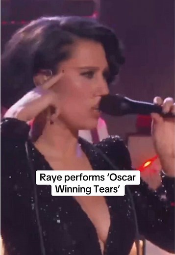 Raye's Oscar Winning Tears Live at the 2025 Grammys